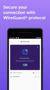 Mozilla VPN 2.27.0. Скриншот 2