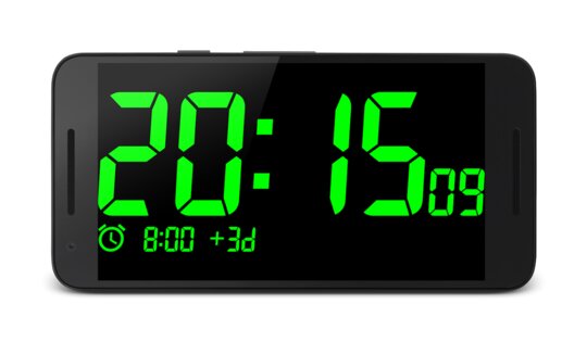 Big Digital Clock 1.1.1. Скриншот 2