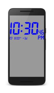 Big Digital Clock 1.1.1. Скриншот 3