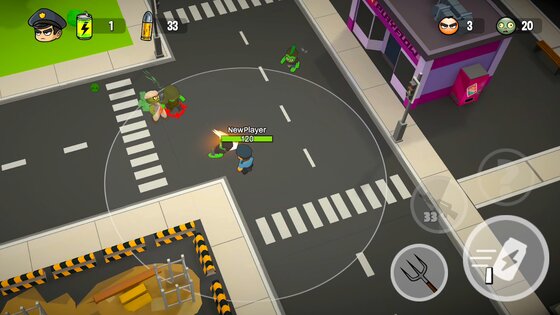 Zombie Royale .io 2.7.9. Скриншот 1