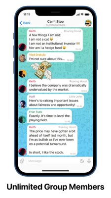 В Telegram появились виджеты и автоудаляемые сообщения: что ещё нового в версии 7.5