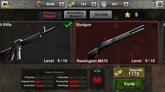 The Zombie: Gundead 1.7.5. Скриншот 5