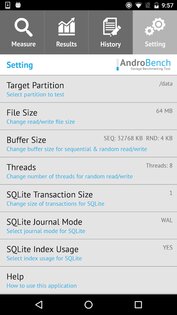 AndroBench 5.0.1. Скриншот 5