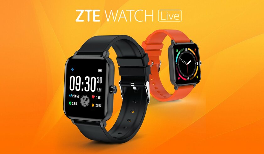 В России стартовали продажи умных часов ZTE Watch Live: для спорта и не только