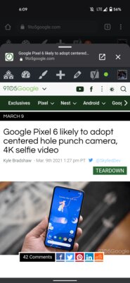 В Chrome для Android заработал предпросмотр сайтов до их открытия. Удобно!