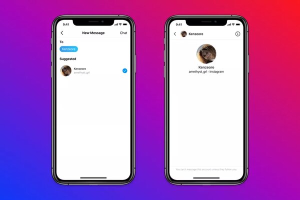 Instagram* теперь запрещает взрослому писать детям, если они не подписаны на него