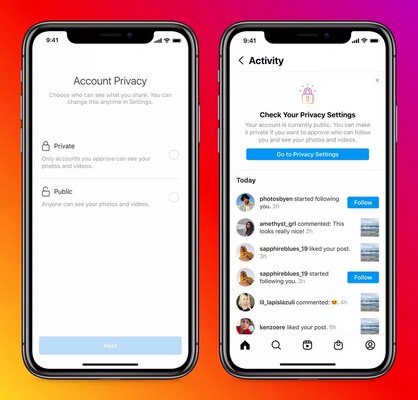 Instagram* теперь запрещает взрослому писать детям, если они не подписаны на него