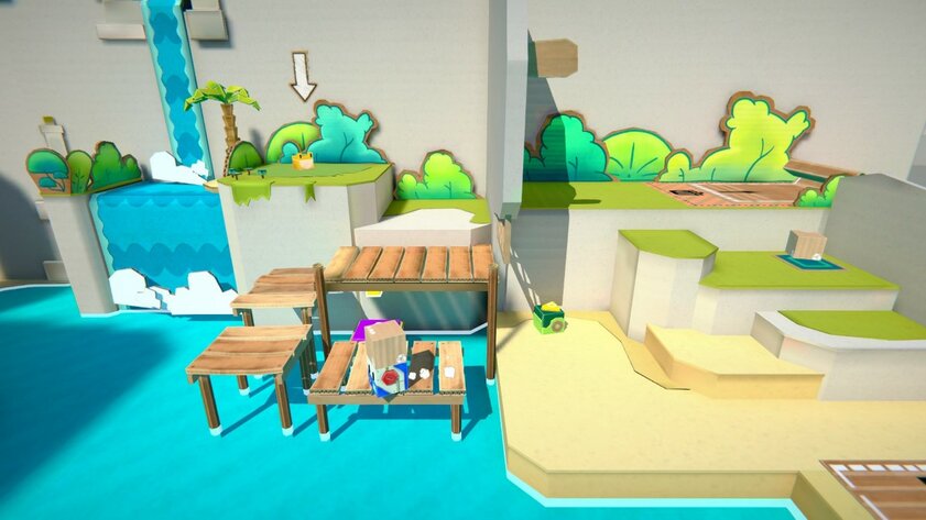 Платформер про коробки с кооперативом: обзор Pile Up! Box by Box