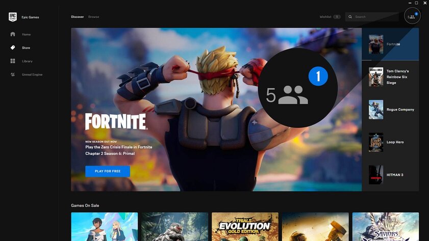 В Epic Games Store появятся текстовые и голосовые чаты, а личные сообщения удалят
