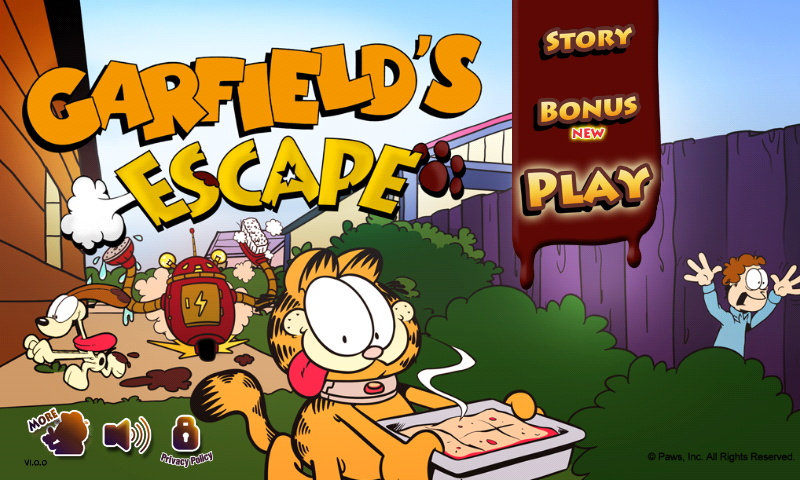 Обзор игры Garfield's Escape