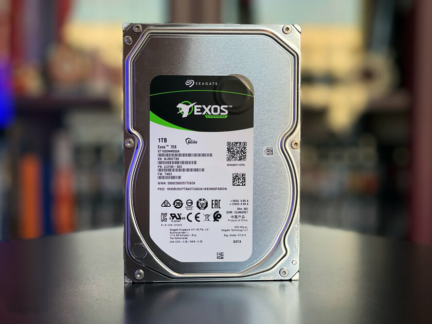 Обзор Seagate Exos X18 и Exos 7E8. HDD на 18 ТБ, который спасёт цифровой мир, против своего собрата