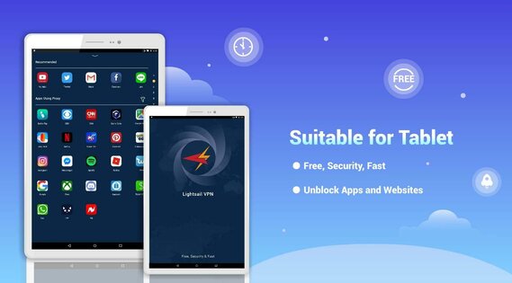 Light VPN 1.11. Скриншот 6