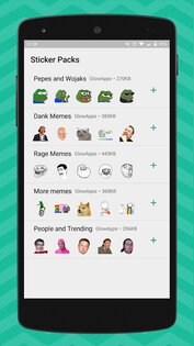 Meme Stickers for WhatsApp 1.09. Скриншот 2