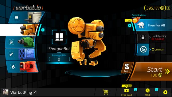 warbot.io 1.3. Скриншот 3