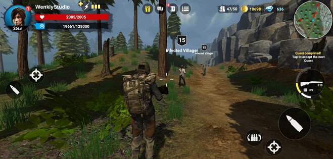 Horror Forest 3 open-world RPG 1.10.6. Скриншот 8