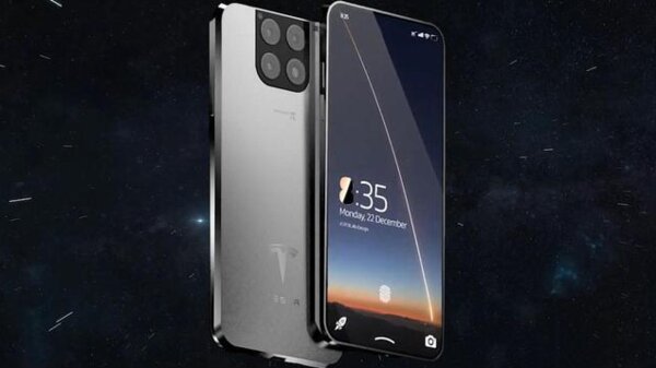 Илон Маск представил смартфон Tesla: заряжается по воздуху и дешевле iPhone 12