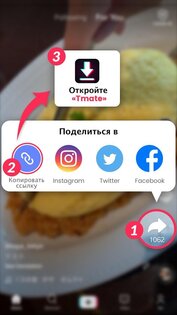 Tmate - Скачать видео из TikTok 1.3.8. Скриншот 1