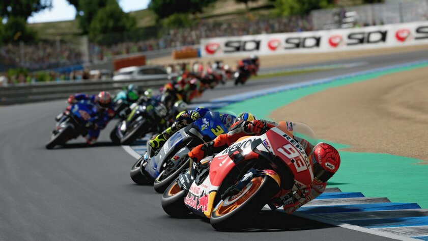 MotoGP 21 вышла на ПК и консолях: с новой графикой, физикой и погодой