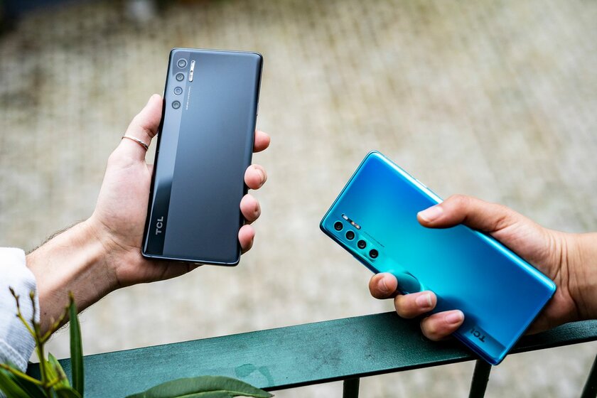 TCL представила новые смартфоны-середнячки серии TCL 20 и показала концепт растягивающегося устройства