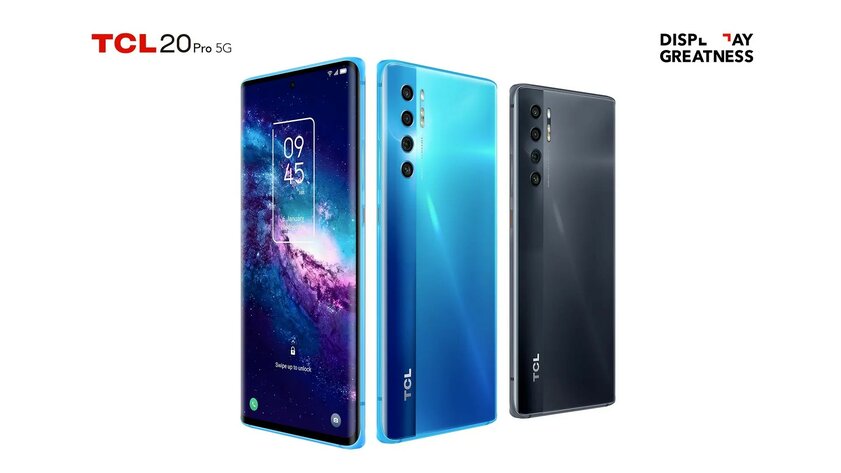 TCL представила новые смартфоны-середнячки серии TCL 20 и показала концепт растягивающегося устройства