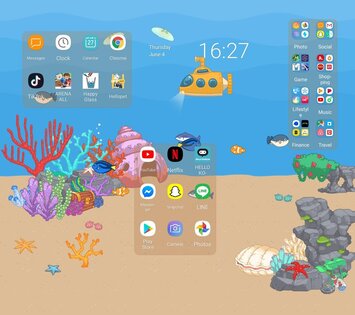 Wide Launcher 1.7.10. Скриншот 8