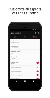 Lens Launcher 3.0.1. Скриншот 5