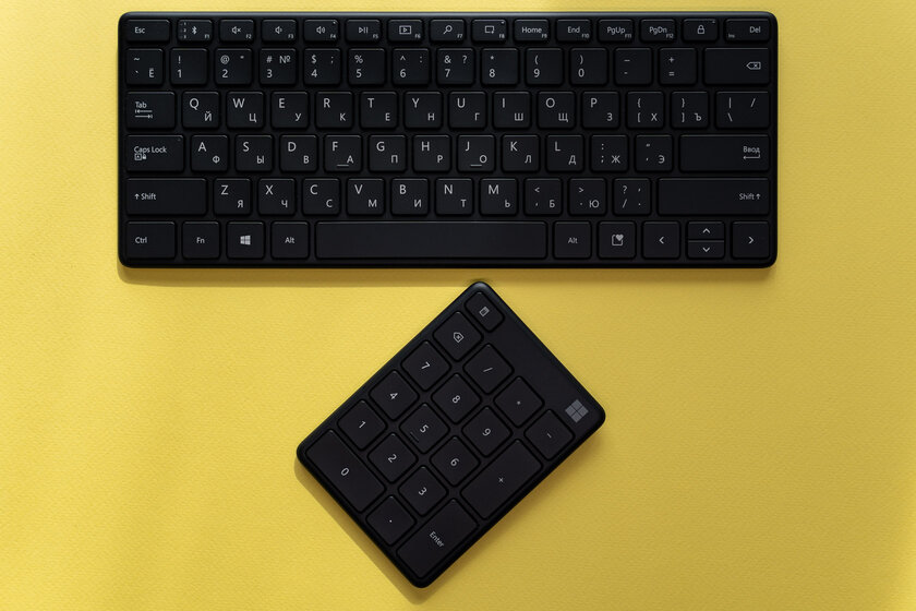 Обзор Microsoft Designer Compact Keyboard и Number Pad: плюсы и минусы