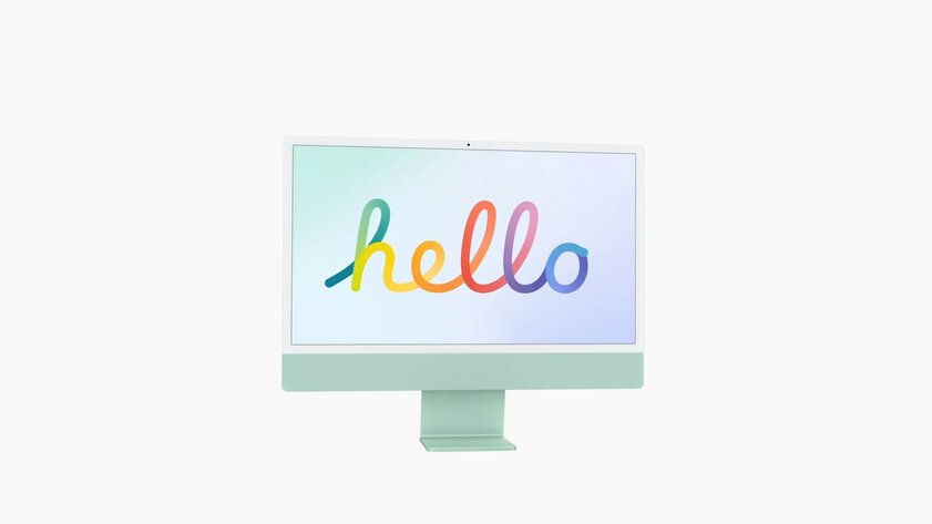 Apple представила iMac с совершенно новым дизайном и процессором M1