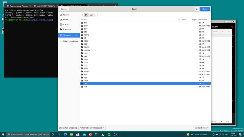 В Windows 10 теперь можно запускать Linux-программы с интерфейсом. Тестирую на удобство и производительность