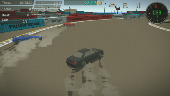 Amateur Drift Racing 0.5. Скриншот 2
