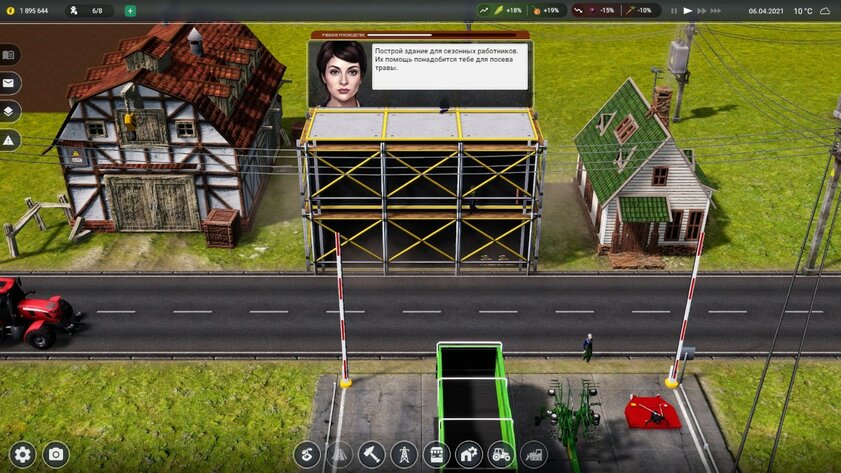 Обзор игры Farm Manager 2021: для отдыха нервами и душой