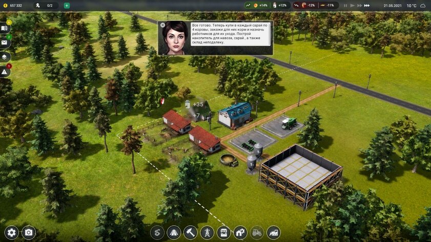 Обзор игры Farm Manager 2021: для отдыха нервами и душой