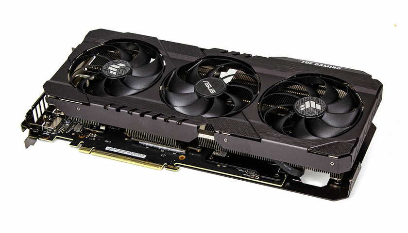 Обзор видеокарты ASUS TUF RTX 3070 GAMING OC: скромная, но солидная — Упаковка, внешний вид. 2