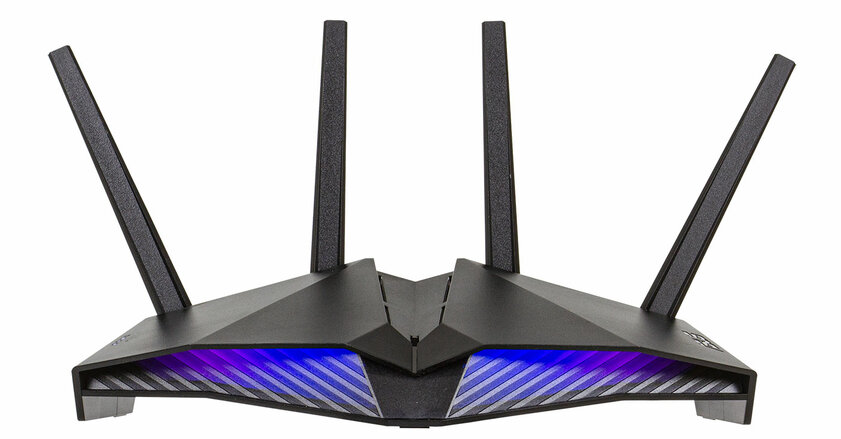 Обзор роутера ASUS RT-AX82U: космическая внешность и начинка — Упаковка, комплектация, внешний вид. 5