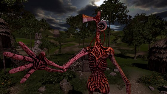 Scary Granny Head 1.10. Скриншот 6