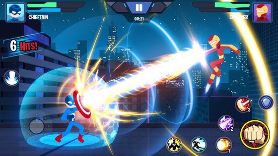 Stickman Heroes Fight 1.2.5. Скриншот 9