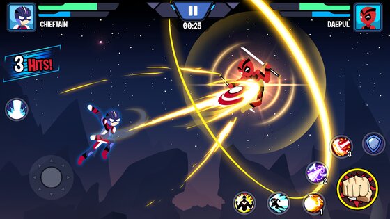 Stickman Heroes Fight 1.2.5. Скриншот 11
