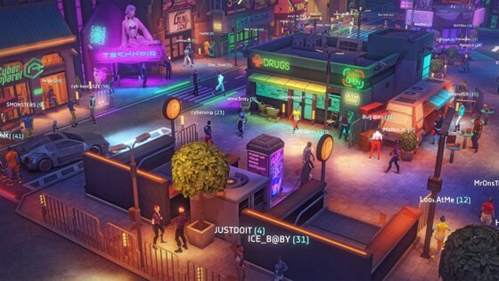 Cyberika – киберпанк экшен RPG 2.4.1. Скриншот 5