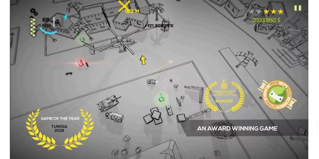 Car on the Run: Epic Chase 1.58. Скриншот 1