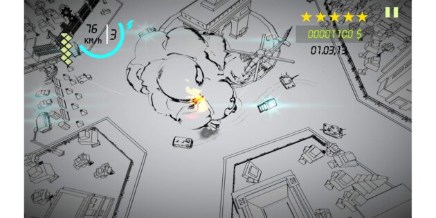 Car on the Run: Epic Chase 1.58. Скриншот 2