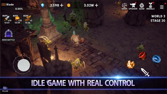 Dungeon Knight Idle 2.11.2. Скриншот 18