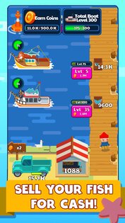 Idle Fishing Story 2.6.39. Скриншот 1