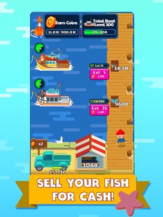 Idle Fishing Story 2.6.39. Скриншот 6