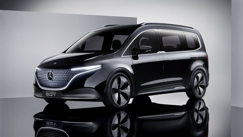 Mercedes показал странный электрический компактвэн: выглядит необычно, но красиво