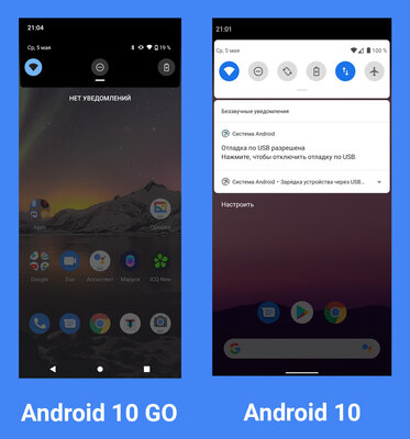 Обычный Android против упрощённого Android Go для дешёвых смартфонов: в чем различия