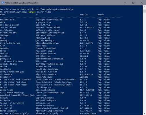 В Windows 10 теперь можно устанавливать приложения командами из терминала