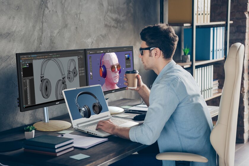 Как в фильмах: Acer представила технологию, которая переносит 3D-контент за пределы экрана ноутбука