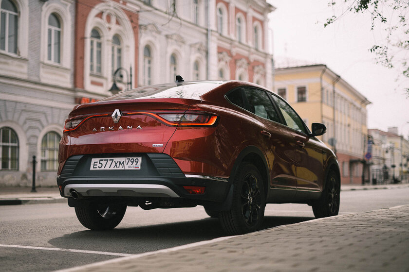 Азарт, комфорт и стиль. Тест-драйв Renault Arkana Pulse