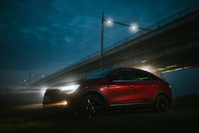 Азарт, комфорт и стиль. Тест-драйв Renault Arkana Pulse