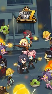 Merge Rush Z 2.2.7. Скриншот 1